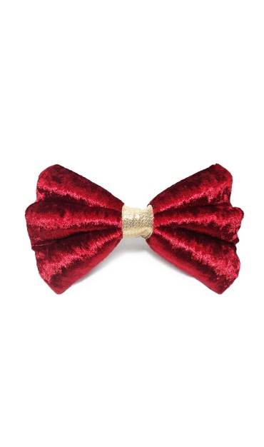 Red Velvet Adjustable Bow Tie