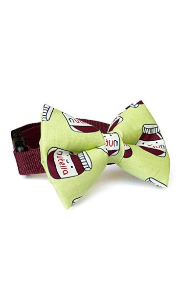 Minty Nutella Dog Bow Tie