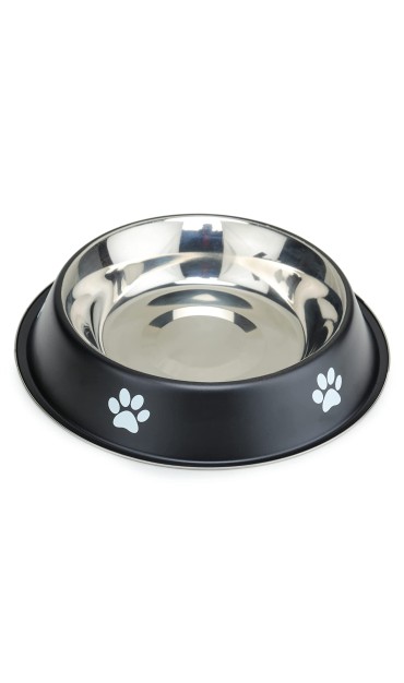 Round Steel Pet Bowl