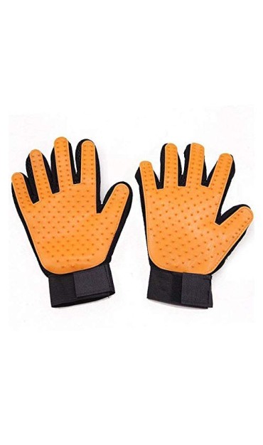 Pet Grooming Orange Glove