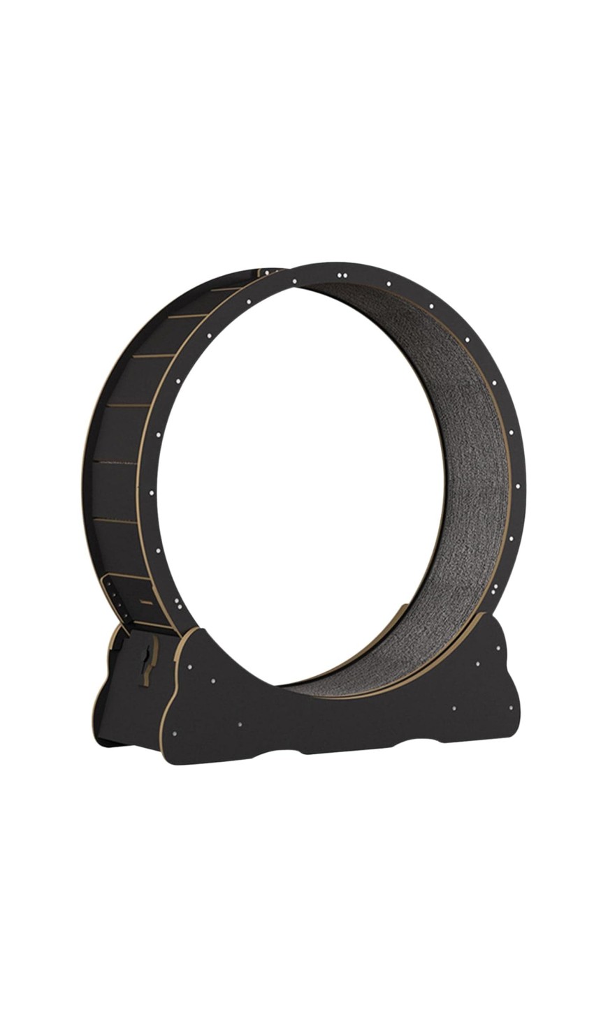 Black Mute Exercise Wheel